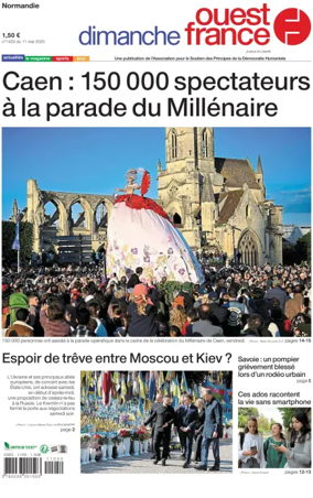 Cover of Dimanche Ouest France (Normandie)