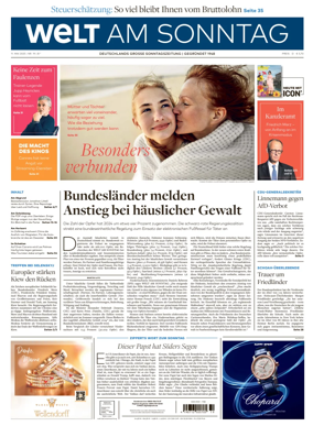 Cover of Welt am Sonntag