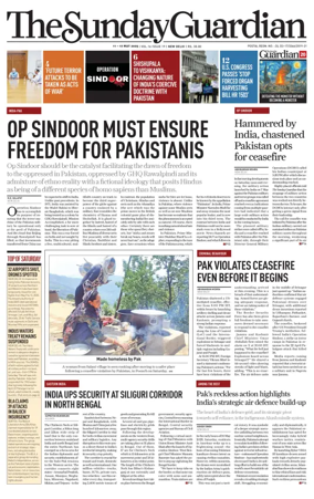 Cover of The Sunday Guardian