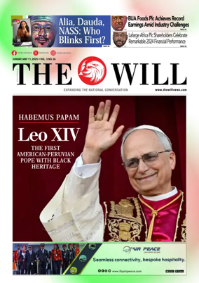 Cover of THEWILL NEWSPAPER