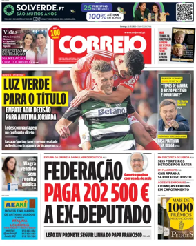 Cover of Correio da Manhã Weekend