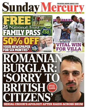 Cover of Sunday Mercury