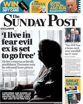 Cover of The Sunday Post (Dundee)