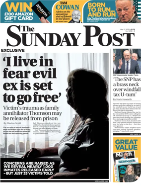 Cover of The Sunday Post (Inverness)