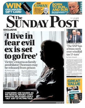 Cover of The Sunday Post (Newcastle)