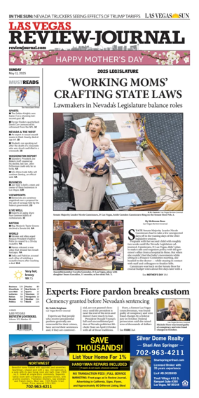 Cover of Las Vegas Review-Journal (Sunday)