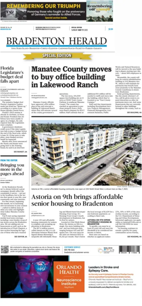 Cover of The Bradenton Herald (Sunday)