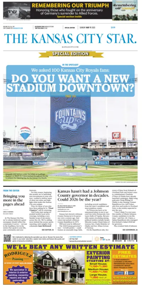 Cover of The Kansas City Star (Sunday)