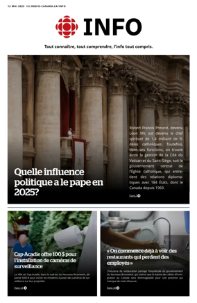 Cover of Radio-Canada Info