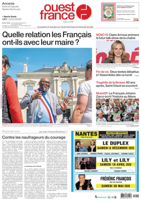 Cover of Ouest France (Ancenis)