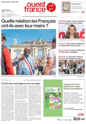 Cover of Ouest France (Avranches)