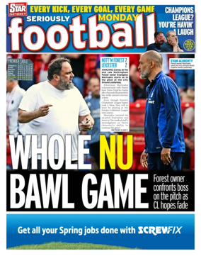 Cover of Irish Daily Star - Fanatic