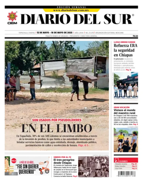 Cover of Diario del Sur