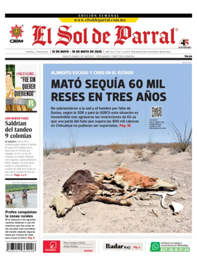 Cover of El Sol de Parral