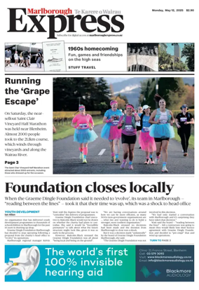 Cover of Marlborough Express