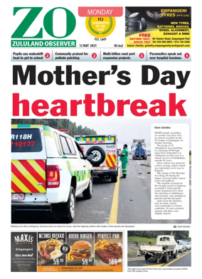 Cover of Zululand Observer - Monday