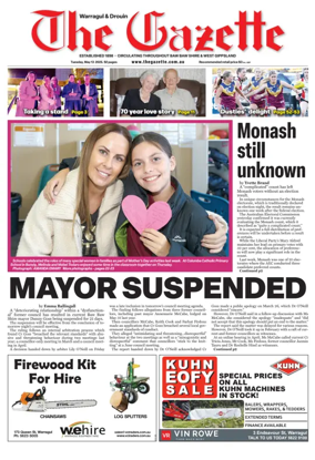 Cover of Warragul & Drouin Gazette