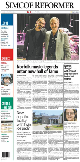 Cover of Simcoe Reformer