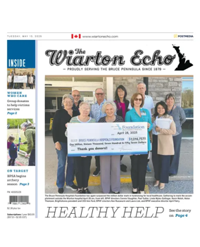 Cover of Wiarton Echo