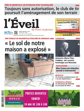 Cover of L'Éveil de Pont-Audemer