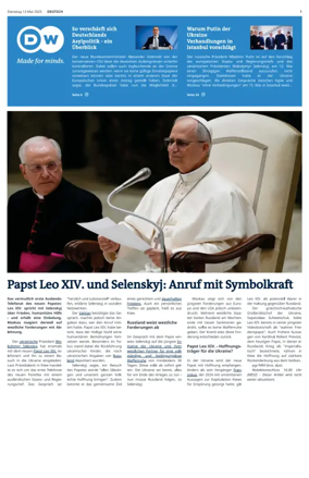 Cover of Deutsche Welle (German edition)