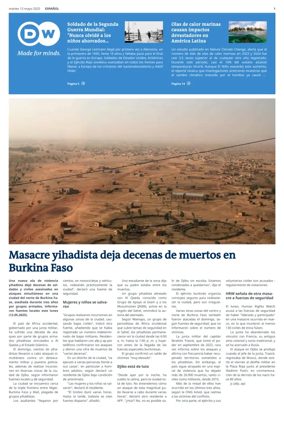 Cover of Deutsche Welle (Spanish edition)
