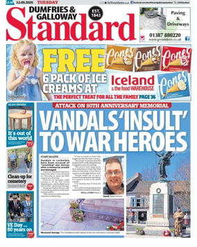 Cover of Dumfries & Galloway Standard