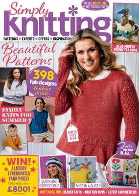 Cover of Simply Knitting