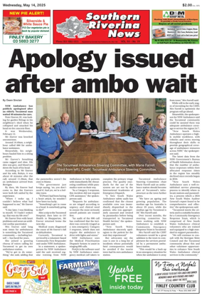 Cover of Southern Riverina news