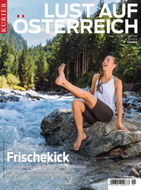 Cover of Kurier Magazine - Lust auf Osterreich