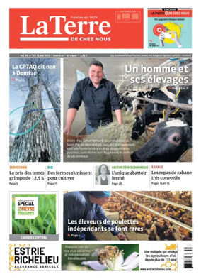 Cover of La Terre de chez nous