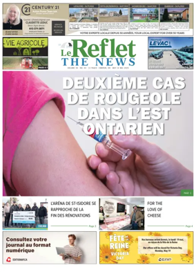 Cover of Le Reflet (The News)