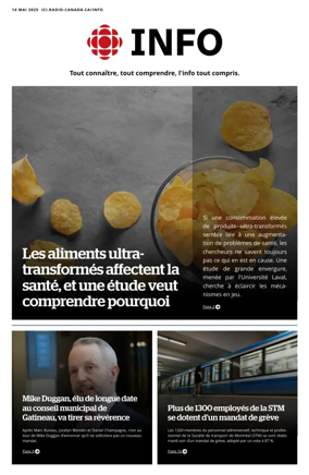 Cover of Radio-Canada Info