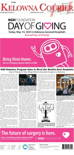 Cover of The Daily Courier