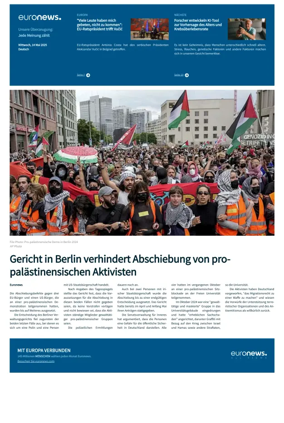 Cover of Euronews (German Edition)
