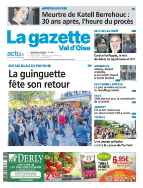 Cover of La Gazette Val d'Oise