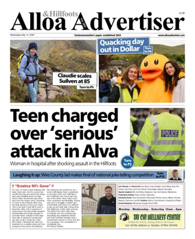 Cover of Alloa Advertiser