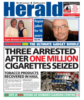 Cover of Ardrossan & Saltcoats Herald
