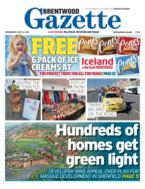 Cover of Brentwood Gazette