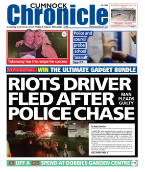 Cover of Cumnock Chronicle