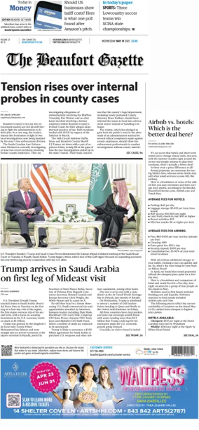 Cover of The Beaufort Gazette