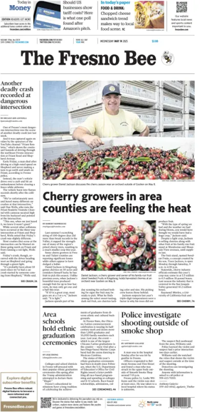 Cover of The Fresno Bee