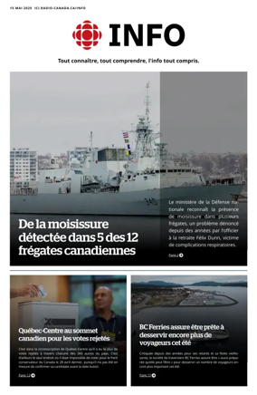 Cover of Radio-Canada Info