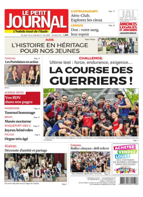 Cover of Le Petit Journal - L'hebdo local de l'Aude