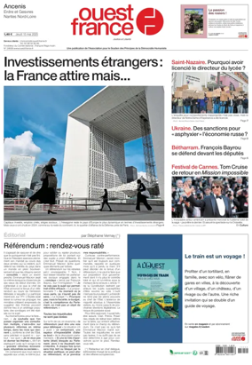 Cover of Ouest France (Ancenis)