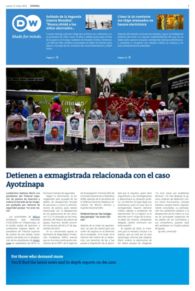 Cover of Deutsche Welle (Spanish edition)