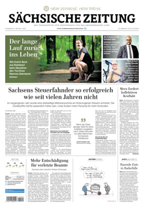 Cover of Sächsische Zeitung  (Großenhain)