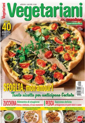 Cover of Vegetariani in Cucina