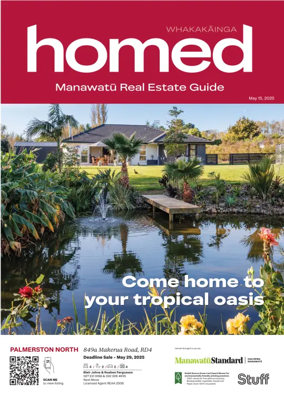 Cover of Homed Manawatu Standard