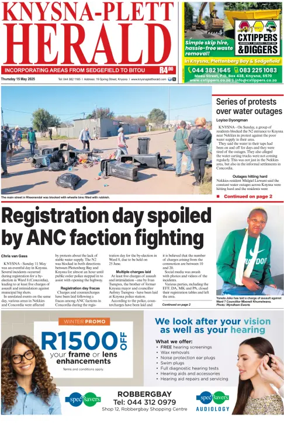 Cover of Knysna-Plett Herald